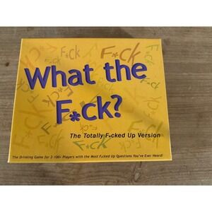 What the F*ck? The Totally F*cked Up Version Drinking Party Game Kheper Games